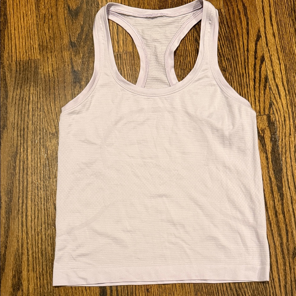 Lululemon swiftly tank in lavender